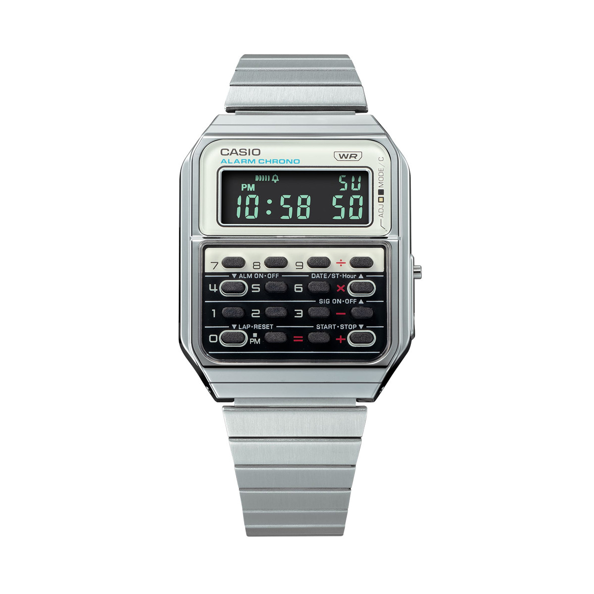 CASIO VINTAGE Mod. CALCULATOR EDGY COLLECTION - WHITE ***SPECIAL PRICE*** 2