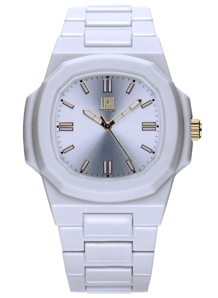 LIGHT TIME Mod. VELVET NAUTILUS - White