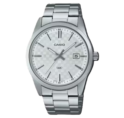 CASIO COLLECTION Mod. DATE - CARBON LOOK - SILVER
