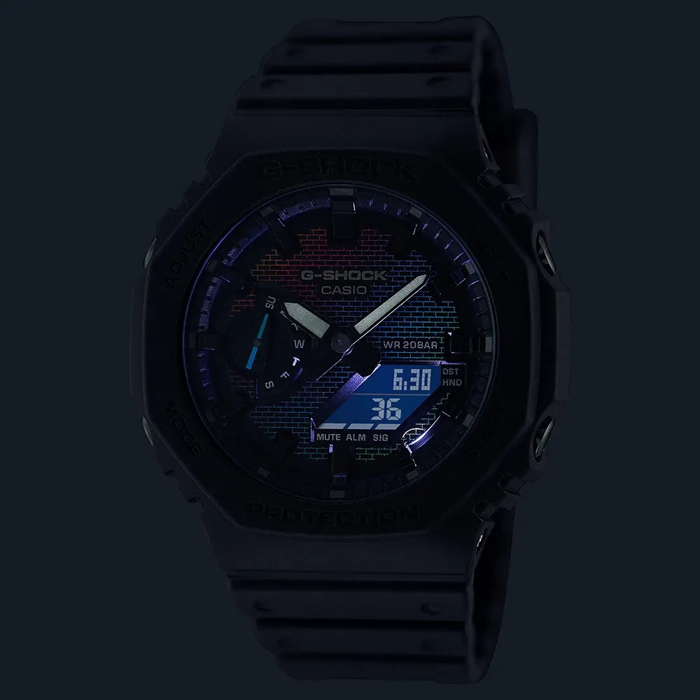 CASIO G-SHOCK Mod. OAK - RAINBOW BRICK WALL SERIE 5