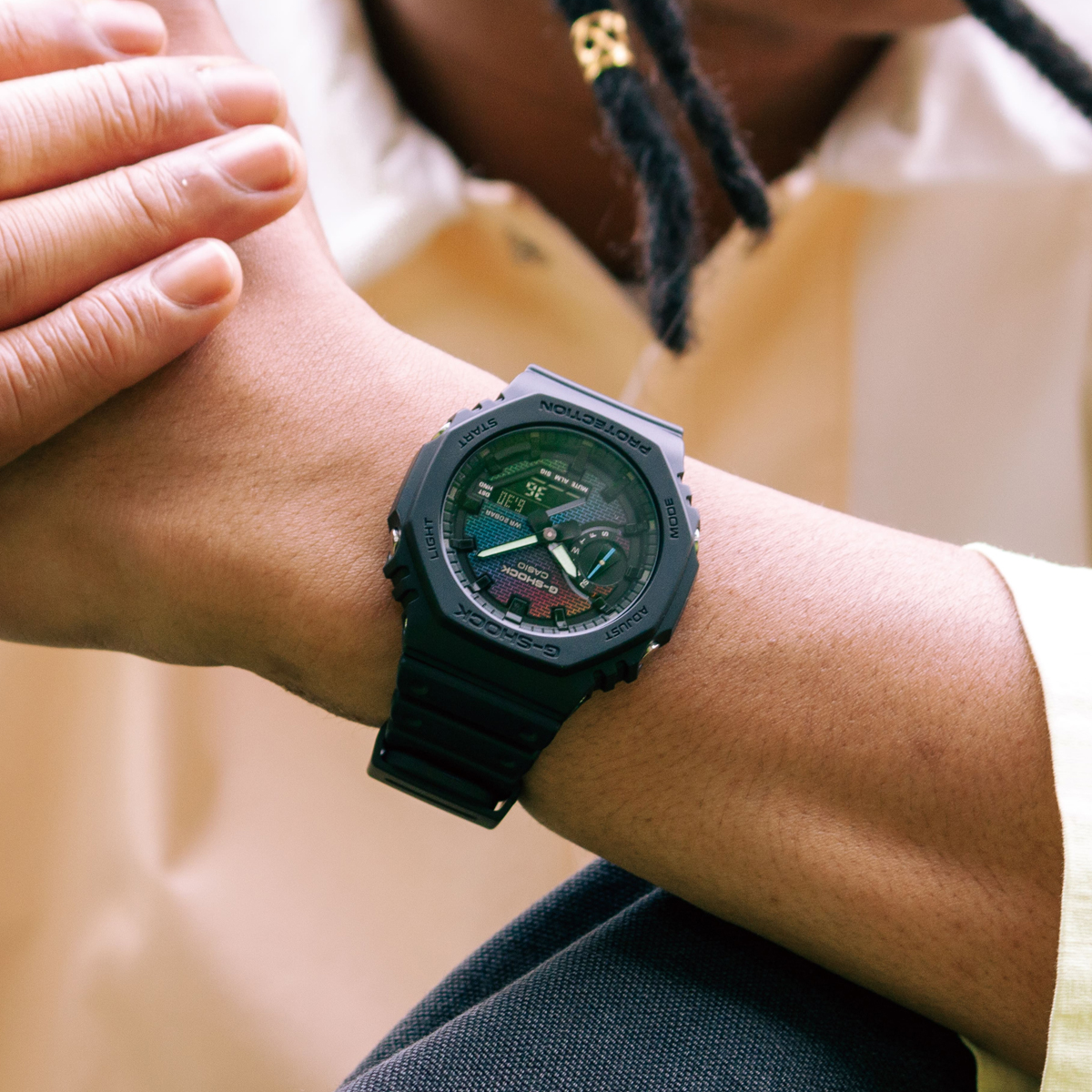 CASIO G-SHOCK Mod. OAK - RAINBOW BRICK WALL SERIE 6