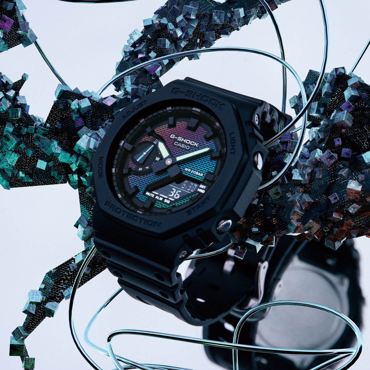 CASIO G-SHOCK Mod. OAK - RAINBOW BRICK WALL SERIE 8