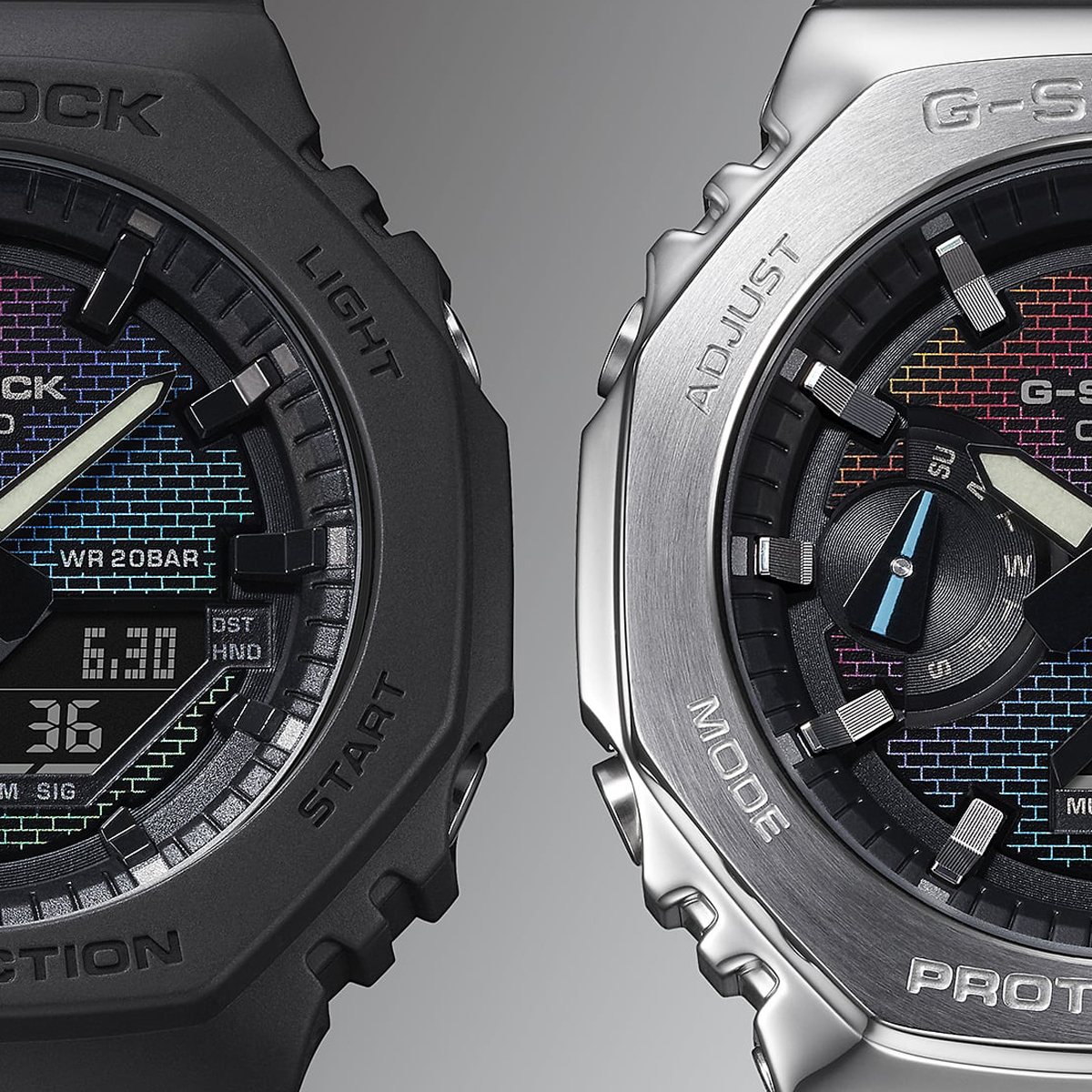 CASIO G-SHOCK Mod. OAK - RAINBOW BRICK WALL SERIE 9