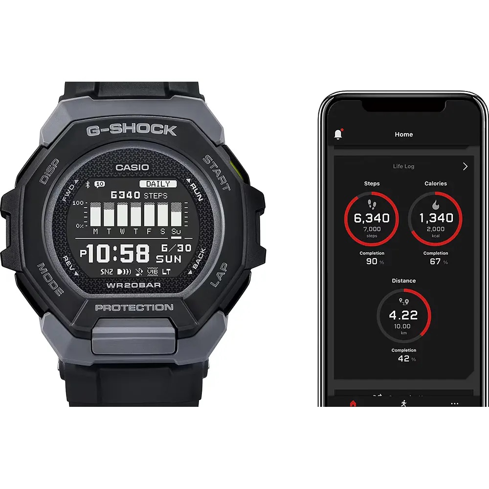 CASIO G-SHOCK Mod. G SQUAD -  Sunny Side Style 6