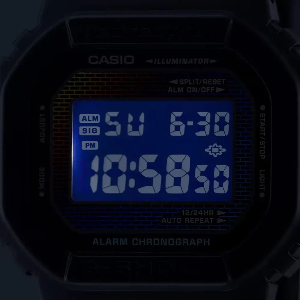 CASIO G-SHOCK Mod. THE ORIGIN METAL COVERED -  RAINBOW BRICK WALL SERIE 6