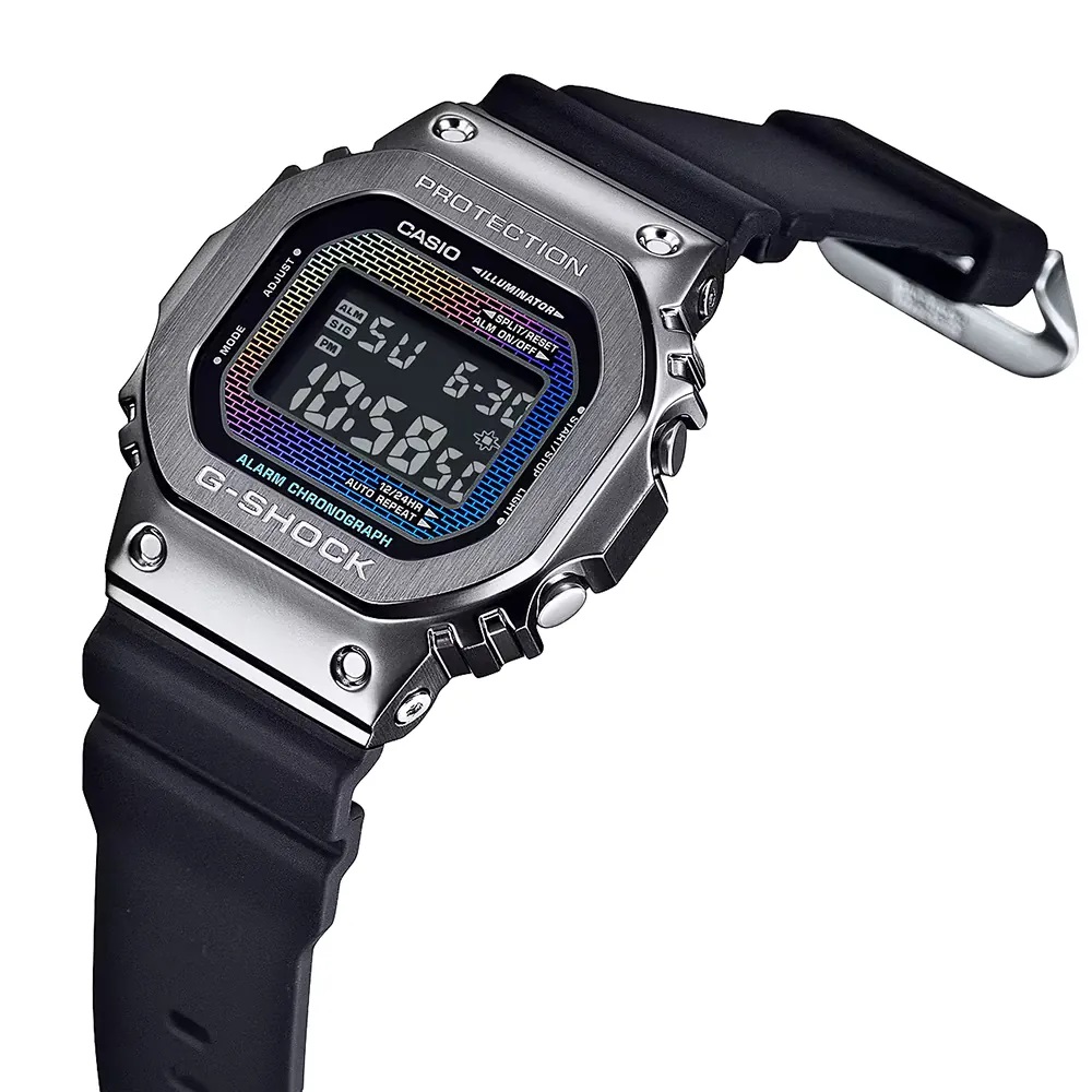 CASIO G-SHOCK Mod. THE ORIGIN METAL COVERED -  RAINBOW BRICK WALL SERIE 4