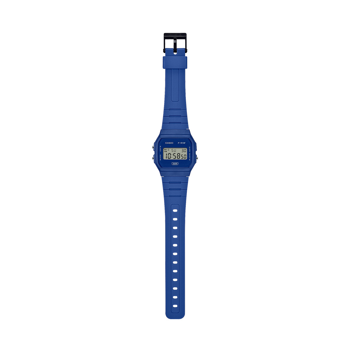 CASIO VINTAGE Mod. F-91 BIO RESIN STRAP - BLUE 6