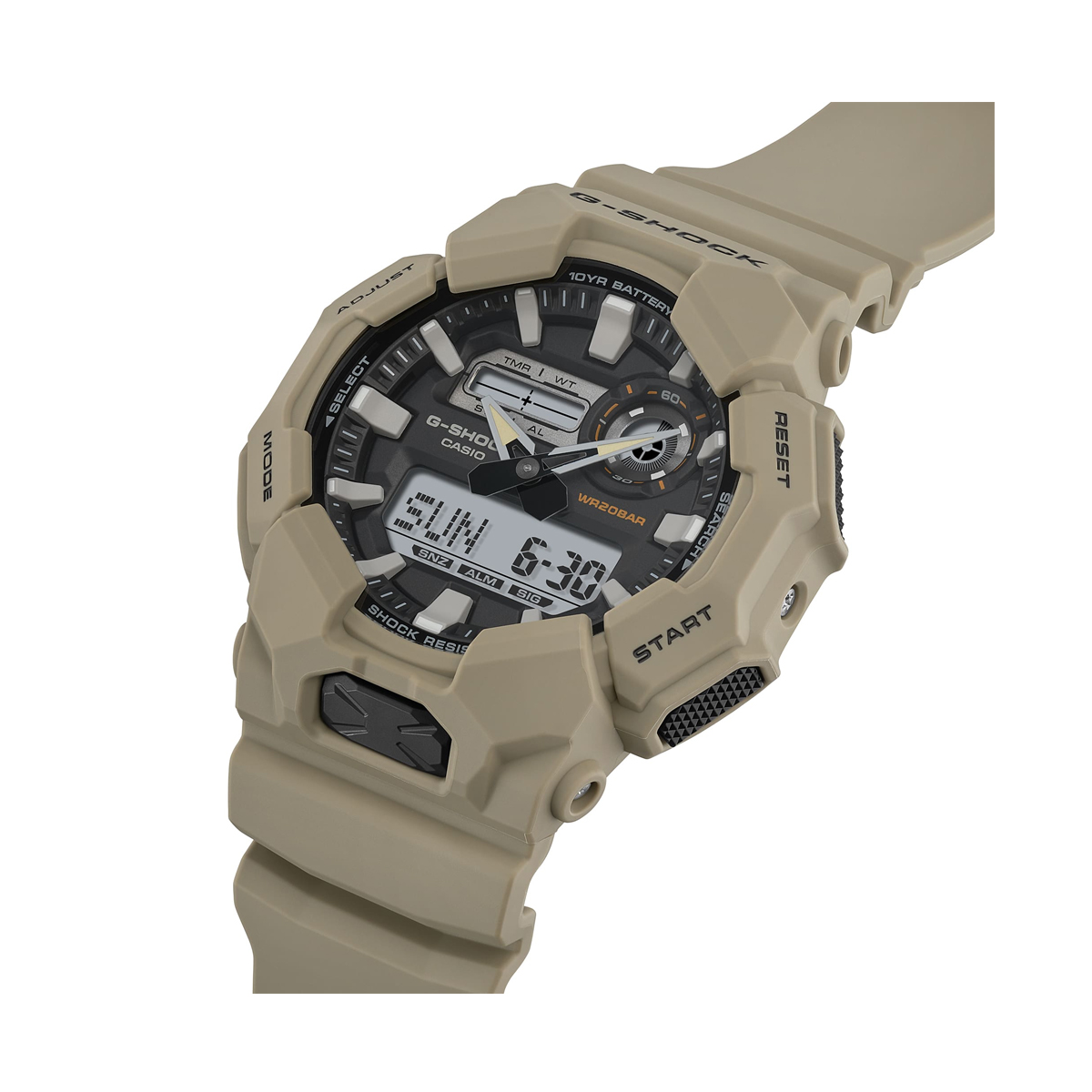 CASIO G-SHOCK Mod. NEW RUGGED BASIC Digital 10-Year Battery 11