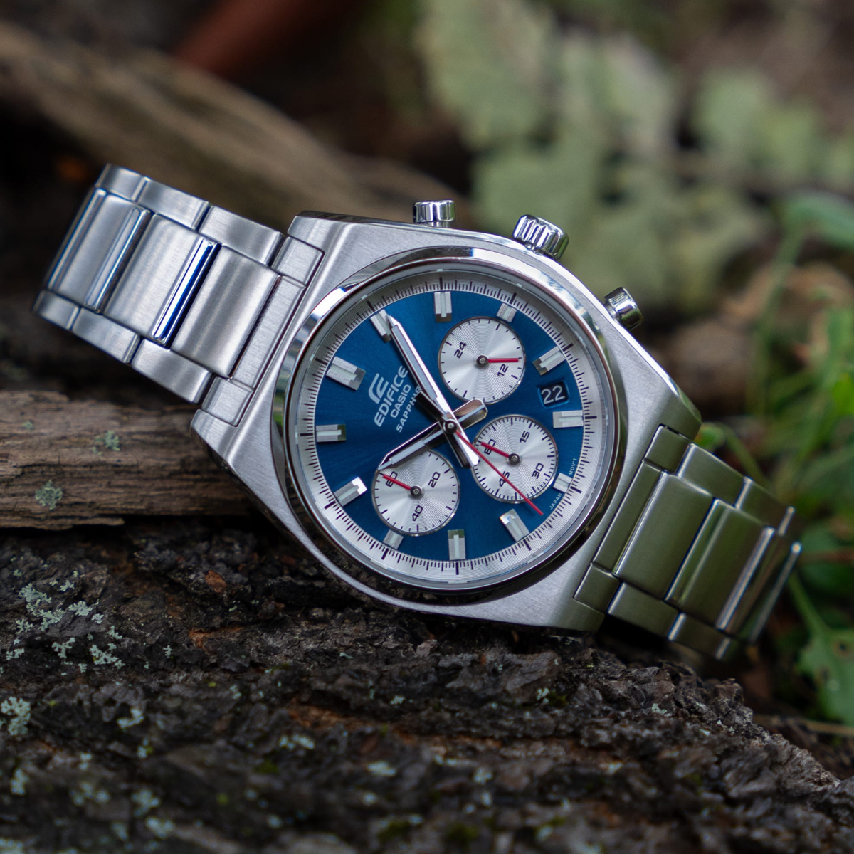 CASIO EDIFICE Mod. MOTORSPORT CHRONOGRAPH BLUE 3