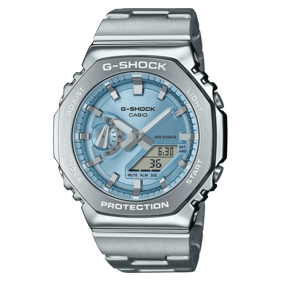 CASIO G-SHOCK Mod. OAK G-STEEL - LIGHT BLUE