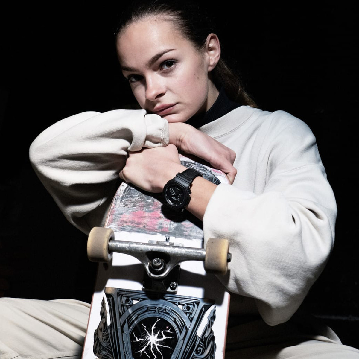 CASIO G-SHOCK Mod. OAK BLACK CORDURA ECO FABRIC STRAP 5