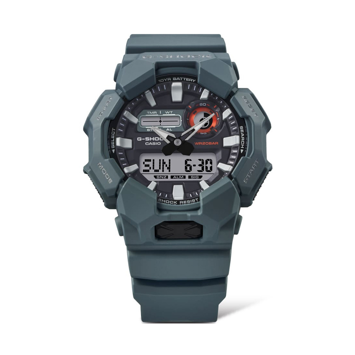 CASIO G-SHOCK Mod. NEW RUGGED BASIC Analog-Digital 10-Year Battery 2