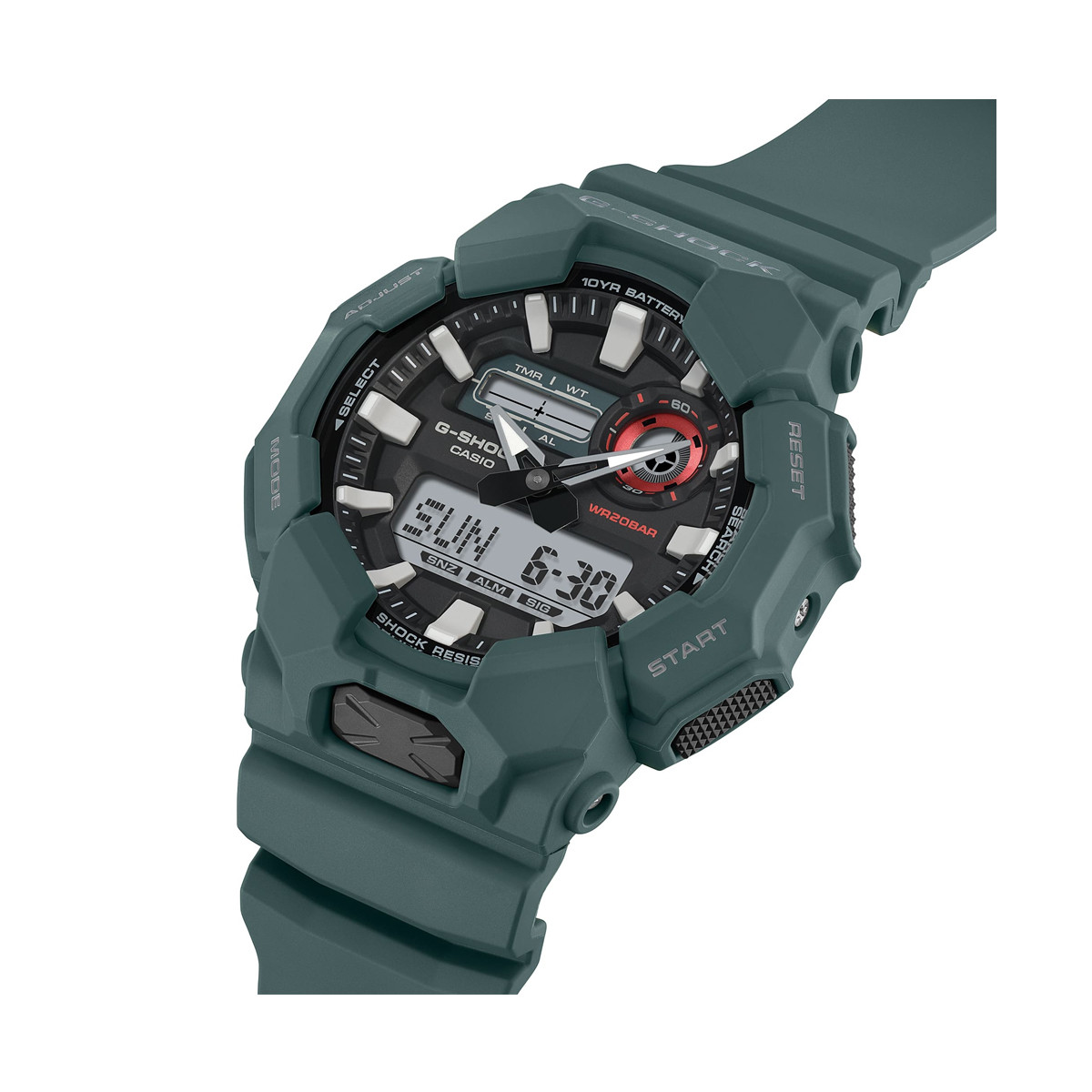 CASIO G-SHOCK Mod. NEW RUGGED BASIC Analog-Digital 10-Year Battery 3