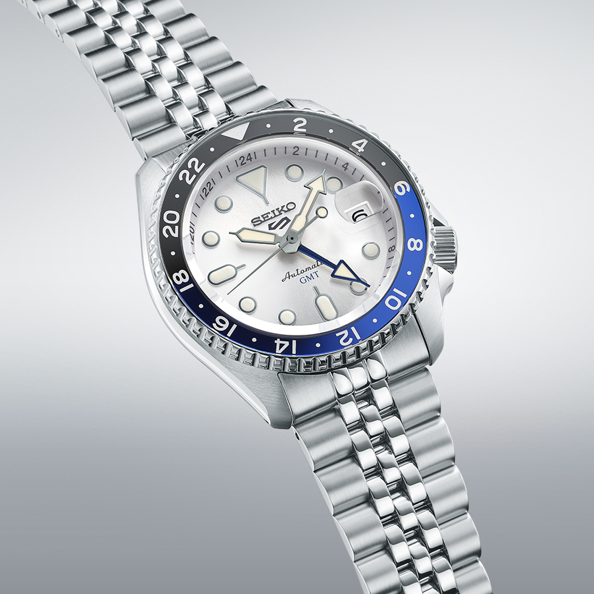 SEIKO 5 Mod. SPORTS AUTOMATIC GMT - WHITE 3