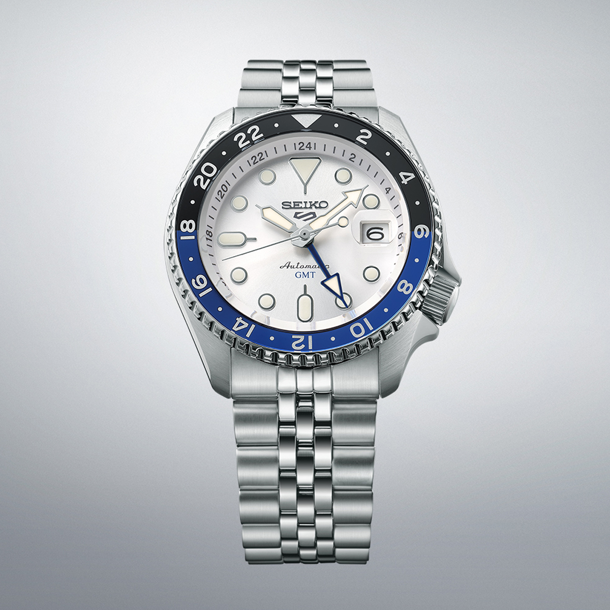 SEIKO 5 Mod. SPORTS AUTOMATIC GMT - WHITE 6