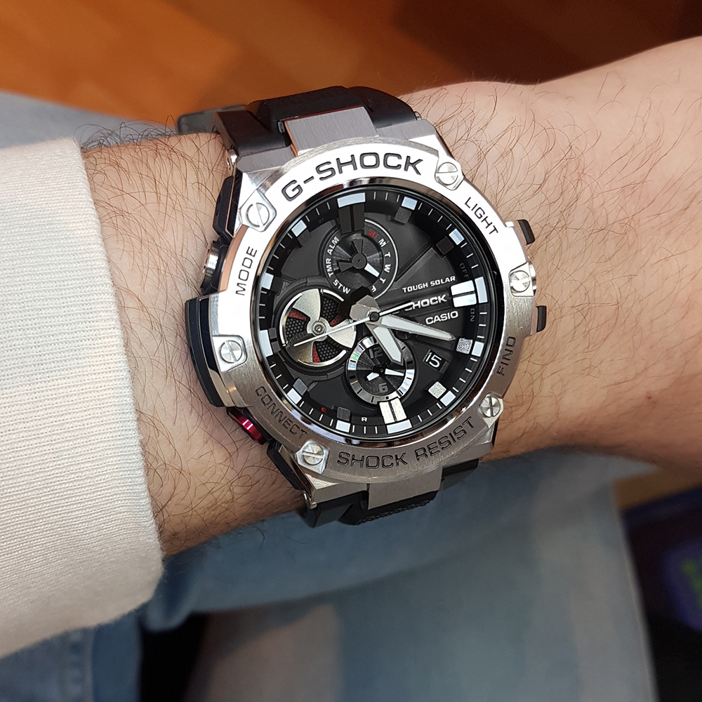 CASIO G-SHOCK Mod. G-STEEL Bluetooth 4