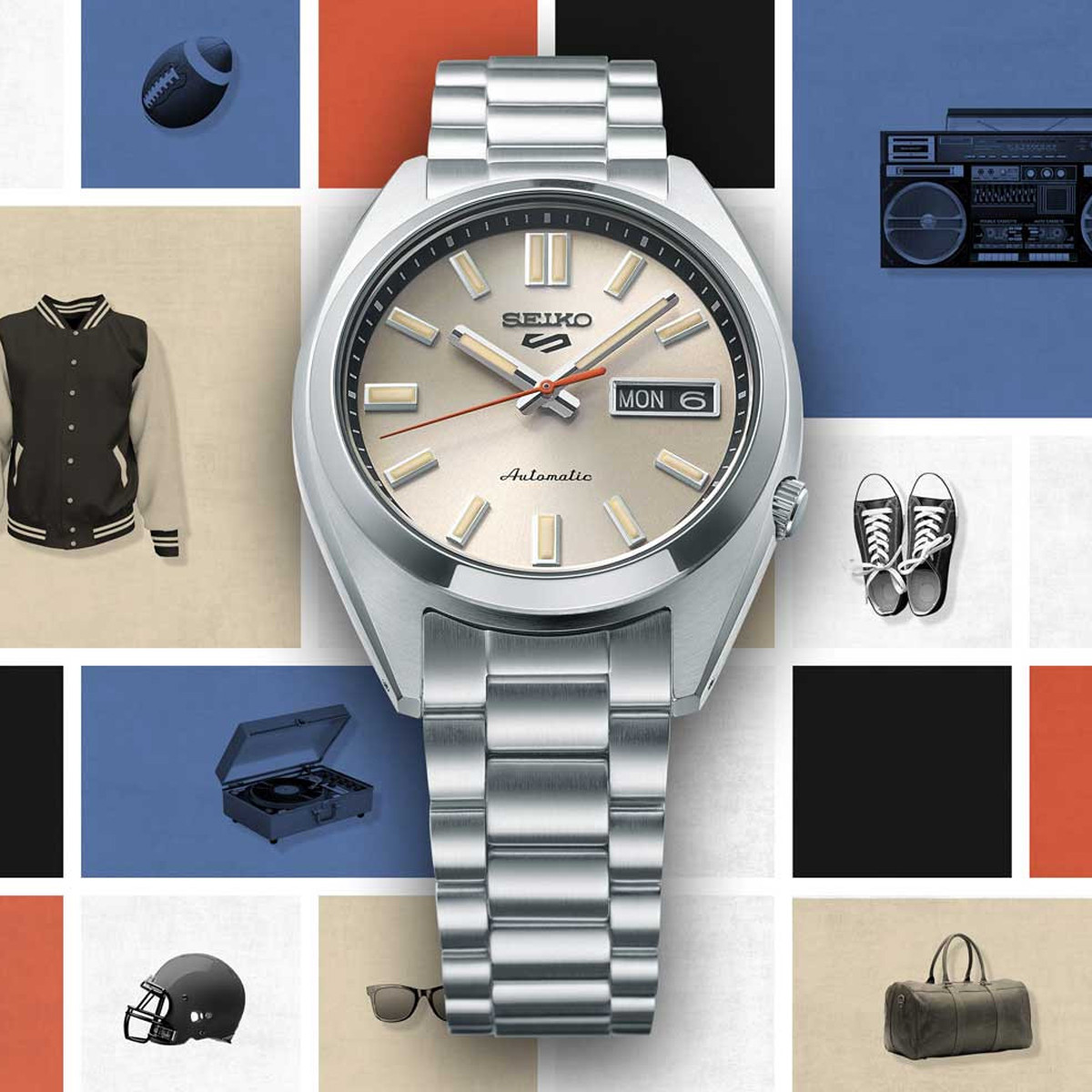 SEIKO 5 WATCHES Mod. SRPK91K1 4