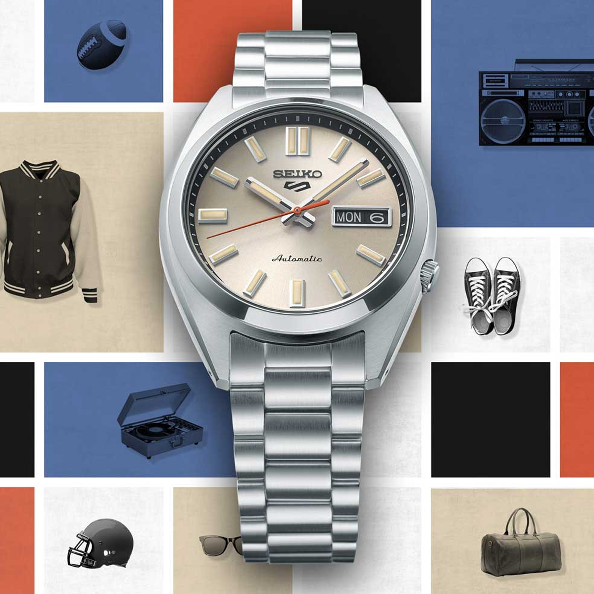 SEIKO 5 WATCHES Mod. SRPK91K1 8