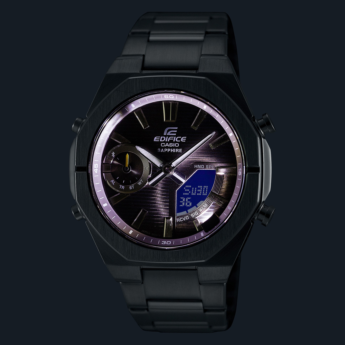 CASIO EDIFICE Mod. COMBI SLIM DESIGN Bluetooth® - BLUE 2