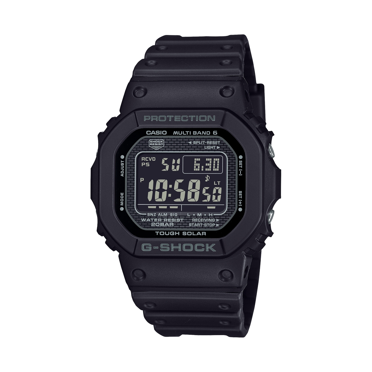 CASIO G-SHOCK Mod. THE NEW ORIGIN Multiband 6 - TOUGH SOLAR - FULL BLACK