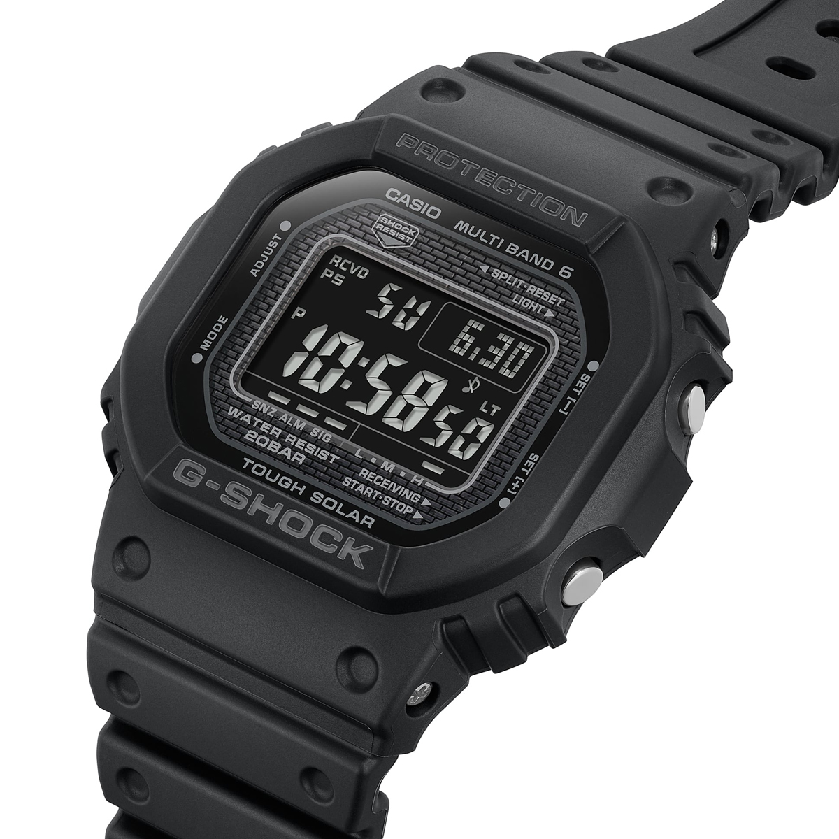 CASIO G-SHOCK Mod. THE NEW ORIGIN Multiband 6 - TOUGH SOLAR - FULL BLACK 2