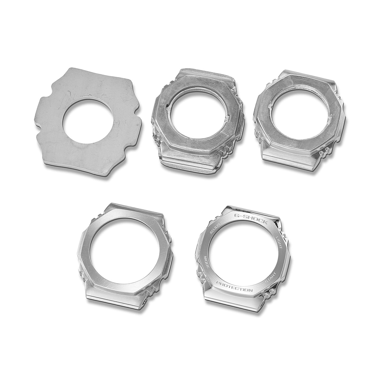 CASIO G-SHOCK Mod. THE ORIGIN - FINE METALLIC SERIES - Steel 4