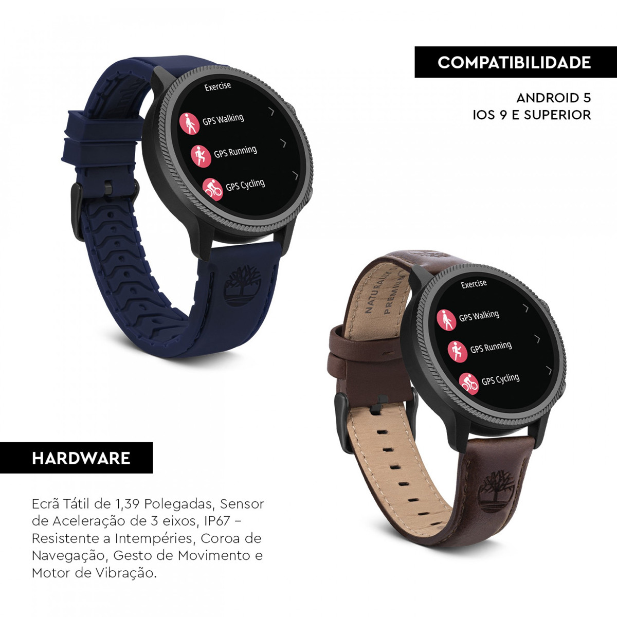 TIMBERLAND SMARTWATCH WATCHES Mod. TDIGB0064502-SET 4
