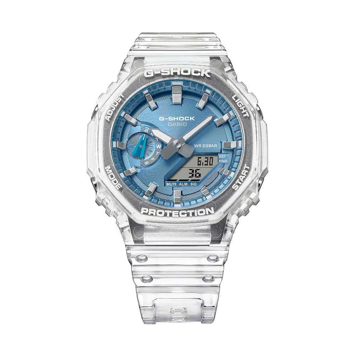 CASIO G-SCHOCK Mod. BRIGHT METALLIC - LIGHT BLUE 2