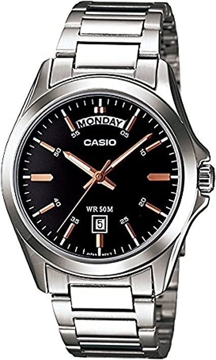 CASIO COLLECTION Mod. DAY DATE - BLACK ROSE GOLD INDEX