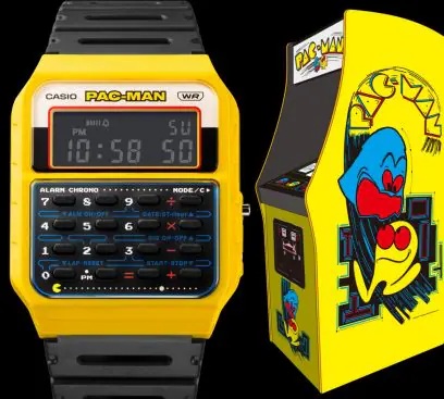 CASIO VINTAGE Mod. CALCULATOR EDGY COLLECTION - PAC-MAN Special Edt. 3