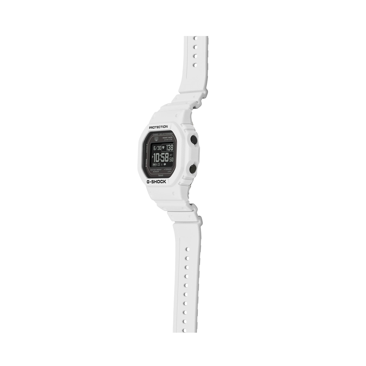 	DW-H5600-2ER CASIO G-SHOCK Mod. G-SQUAD THE ORIGIN WHITE - HEART RATE SERIE 3