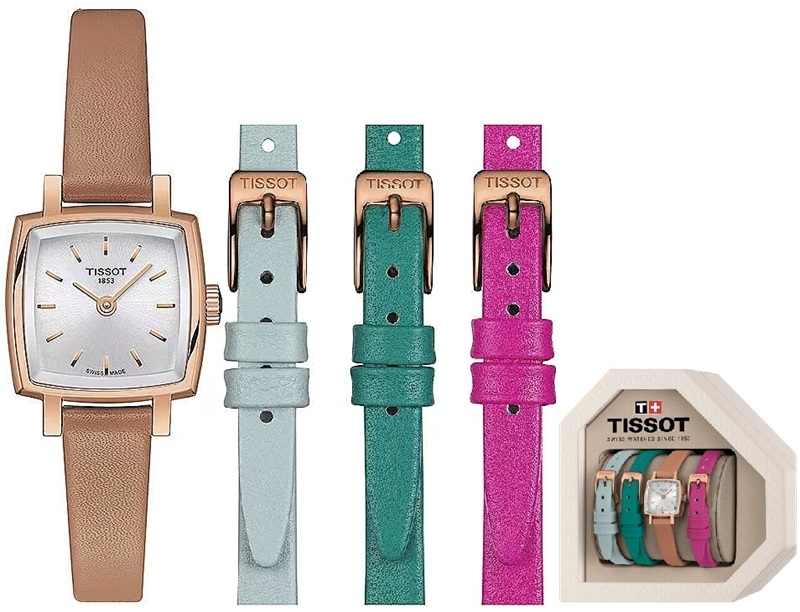 TISSOT Mod. LOVELY Special pack + 3 extra straps