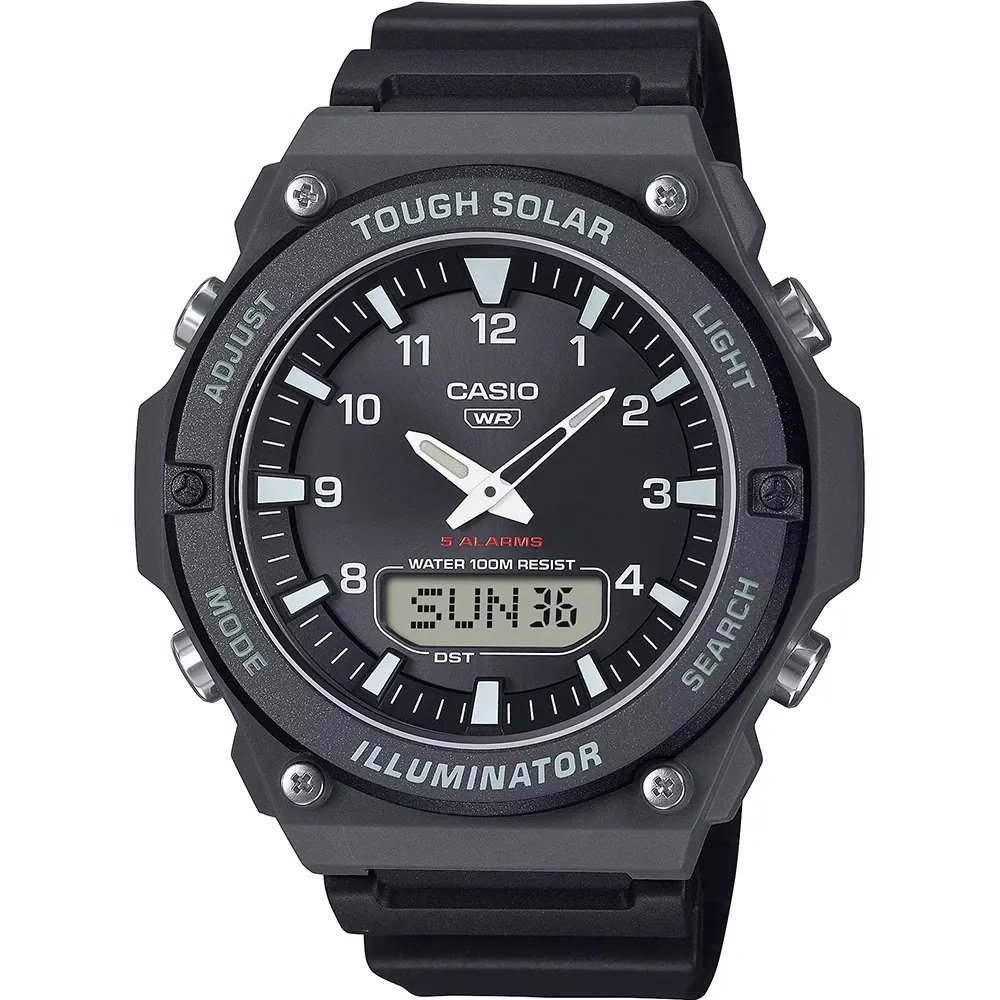 CASIO COLLECTION Mod. TOUGH SOLAR - BLACK