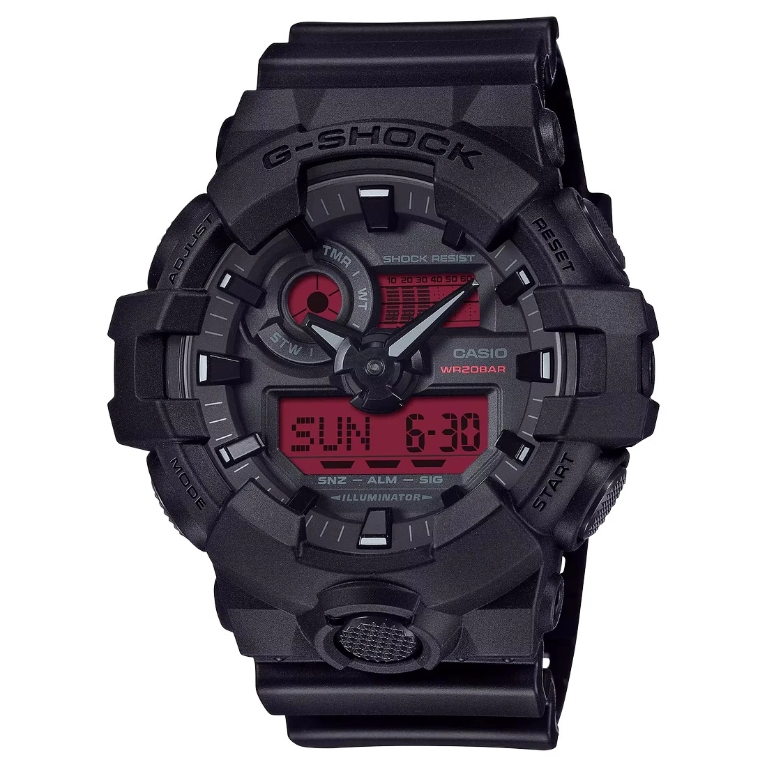 CASIO G-SHOCK Mod. OVERSIZED - BLACK AND BOLD SERIES