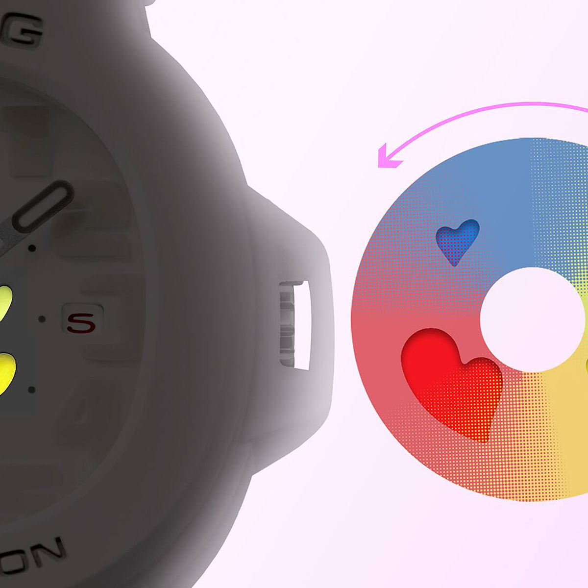 CASIO BABY-G Mod. PLAYFUL HEART SERIES - PINK 3