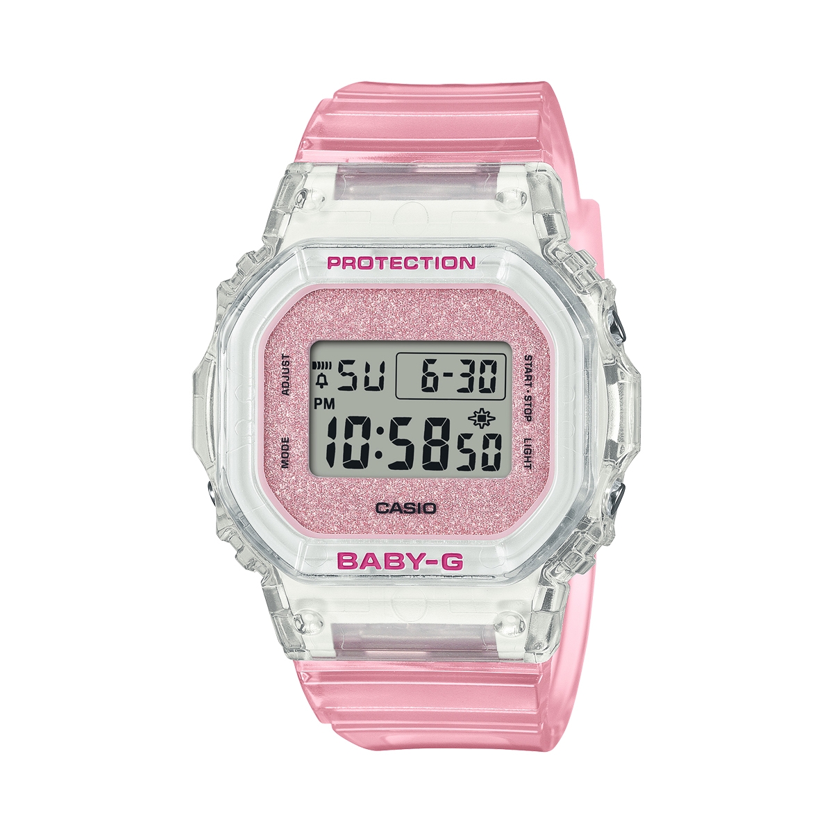 BABY-G Mod. 565 GLITTER CRYSTALS SERIE - PINK