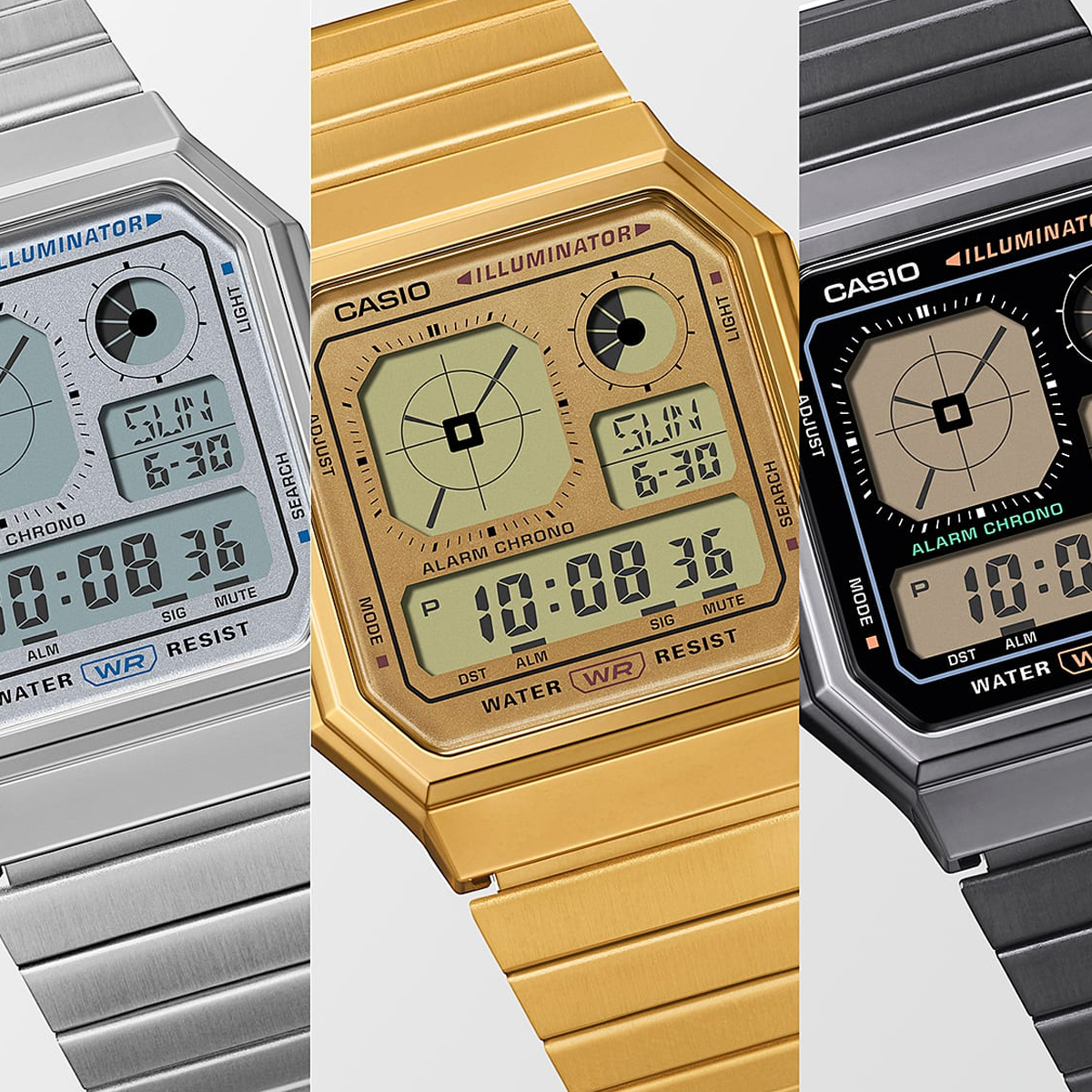 CASIO VINTAGE Mod. RETRO FUTURE EDGY COLLECTION - FULL GOLD 2