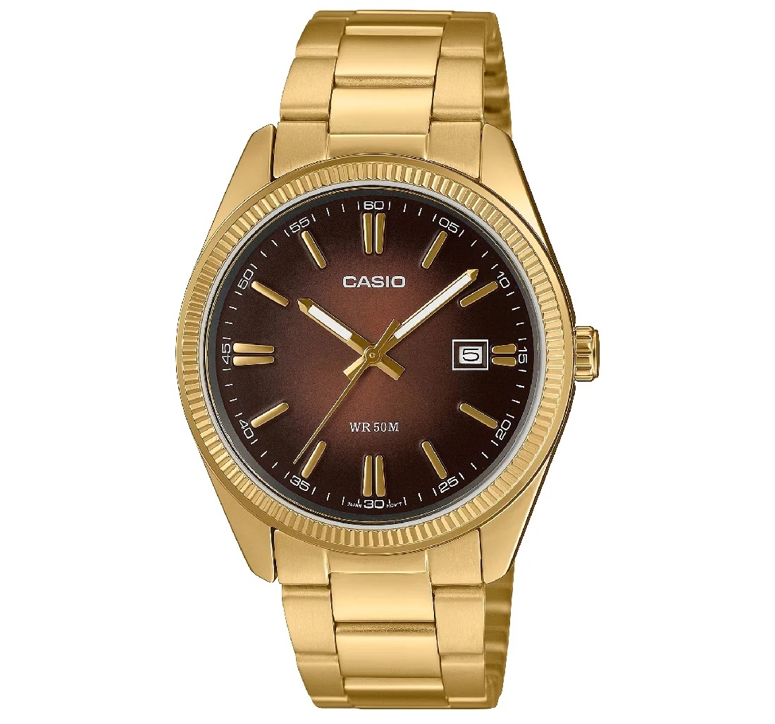 CASIO COLLECTION Mod. DATE. GOLD - BRONZE