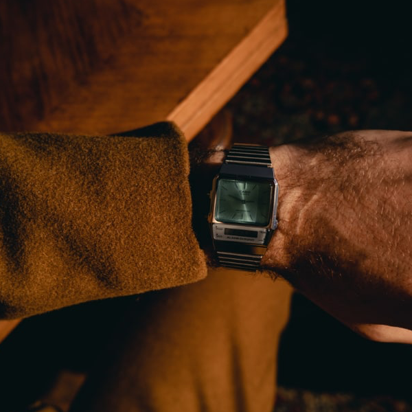 CASIO VINTAGE Mod. EDGY COLLECTION - AQUA GREEN 2