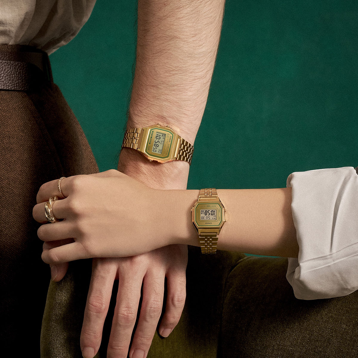 CASIO VINTAGE Mod. ICONIC - GOLD 4