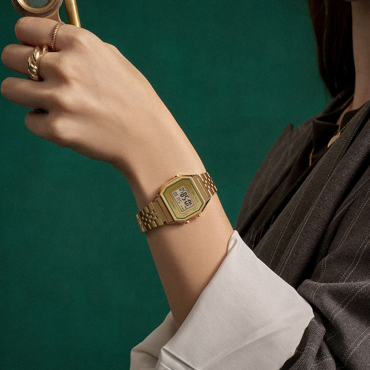 CASIO VINTAGE Mod. ICONIC - GOLD 2