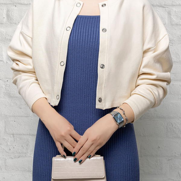 CASIO VINTAGE Mod. EDGY COLLECTION SUNRAY DIAL - LIGHT BLUE 6