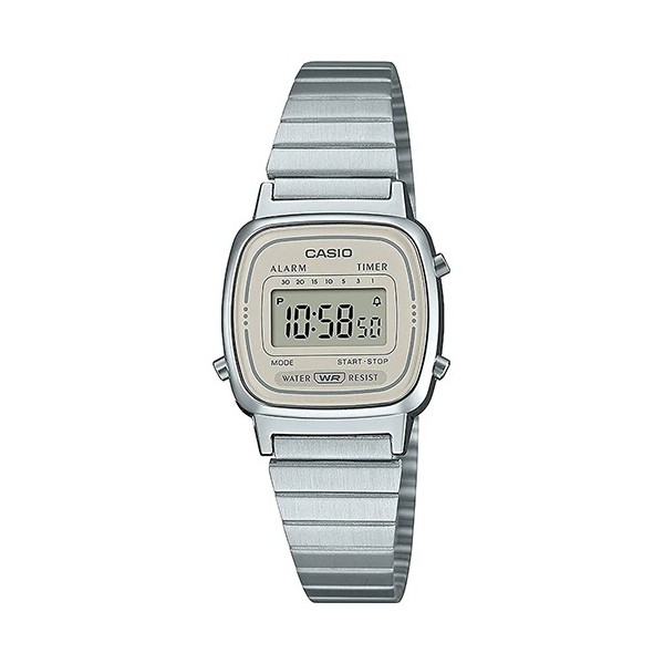 CASIO VINTAGE Mod. ICONIC MINI STEEL - CREAM