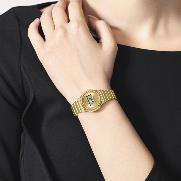 CASIO VINTAGE Mod. MINI COLLECTION SLIM ROUND - GOLD 2
