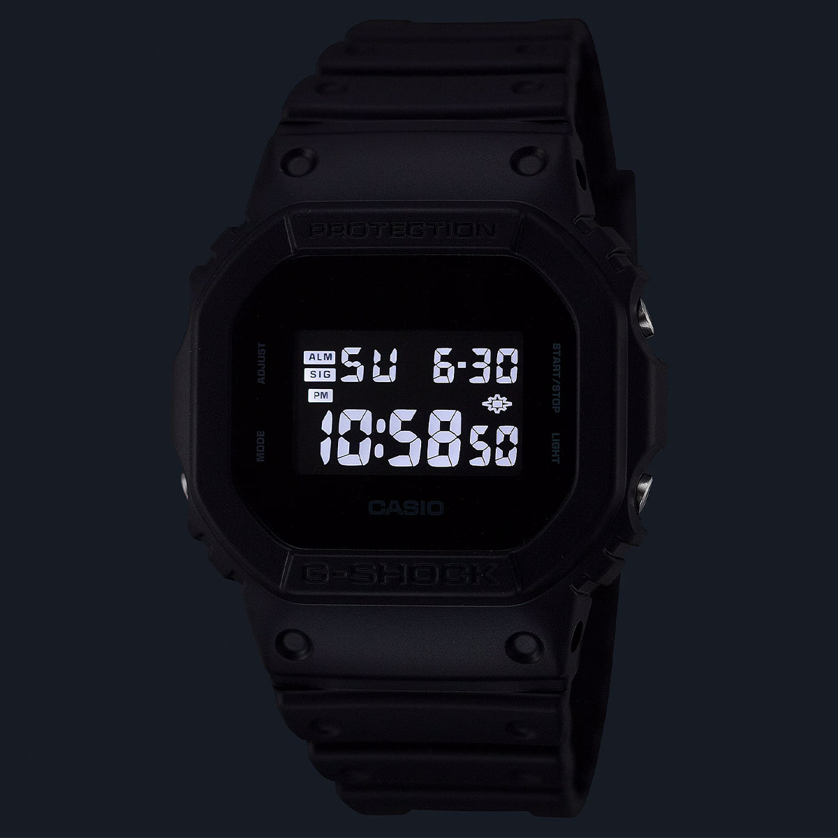 CASIO G-SHOCK Mod. THE ORIGIN - BLOCK BLACK SERIE 5