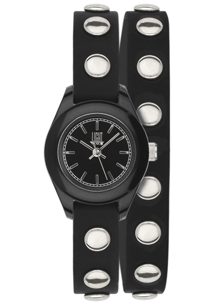 LIGHT TIME Mod. PUNK - Black - Silver