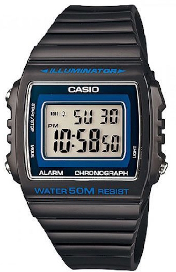 CASIO TIMELESS COLLECTION Mod. SPORT ILLUMINATOR WR 50M. ALARM. CHRONOGRAPH - GREY