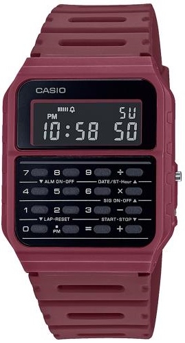 CASIO VINTAGE Mod. CALCULATOR EDGY COLLECTION - RED ***SPECIAL PRICE***