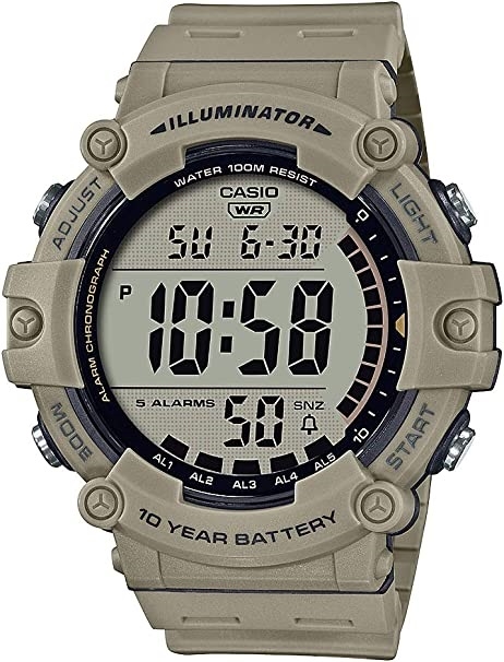 CASIO SPORT Mod. ILLUMINATOR WORLDTIME 10 YEARS BATTERY