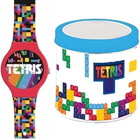 KID WATCH Mod. TETRIS - Tin Box ***SPECIAL PRICE***